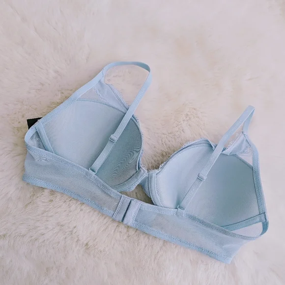 TOMMY HILFIGER HIGH APEX UNDER WIRE MESH BRA SIZE 36C - Picture 4 of 4